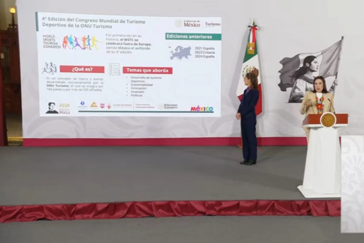 México albergará Congreso Mundial de Turismo Deportivo en 2026